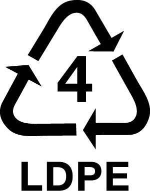 Number 4 in a triangle made of arrows