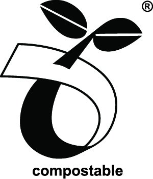 Ribbon with leaves at the top