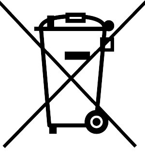 Bin with a cross over it crossing it out