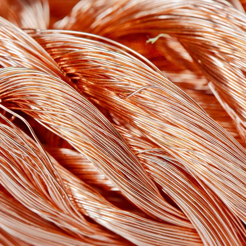 scrap copper recycling: copper wire